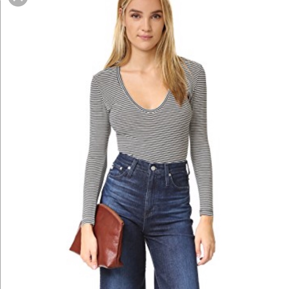 Capulet Striped Bodysuit
